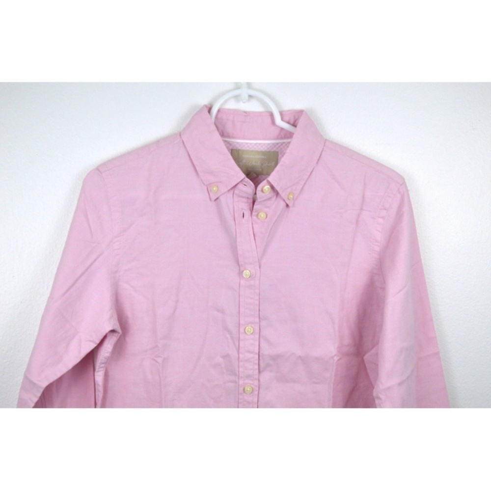 Banana Republic Soft Wash Small Pink Button Shirt